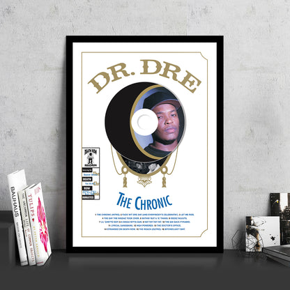 DR. DRE 'THE CHRONIC' FRAMED CD ALBUM PLAQUE