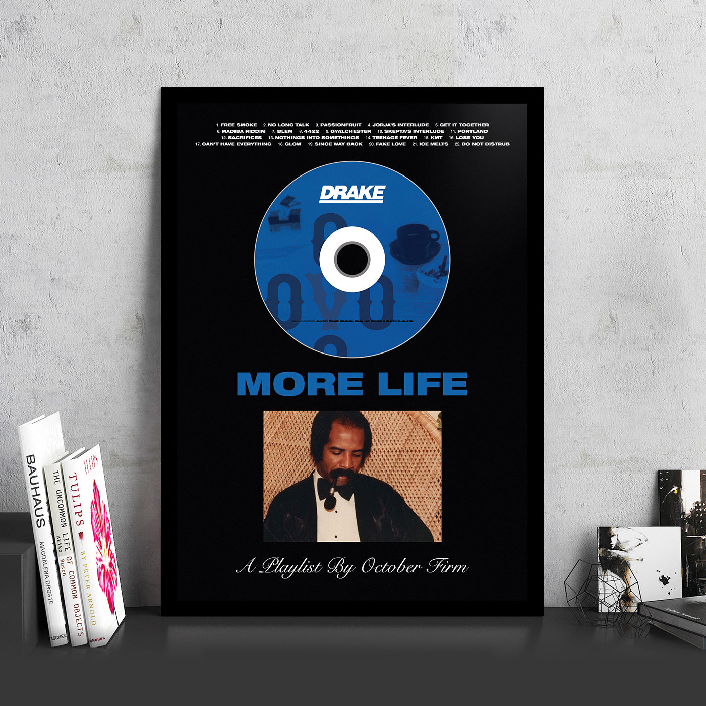 DRAKE 'MORE LIFE' FRAMED CD ALBUM PLAQUE