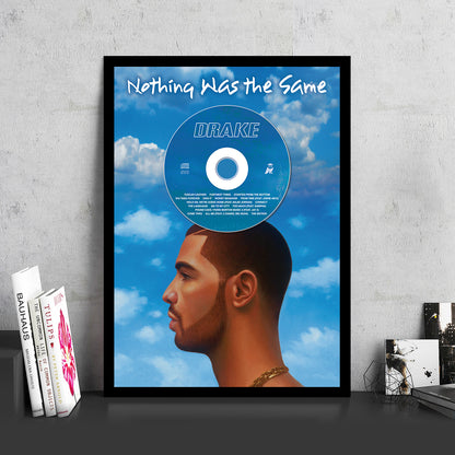 DRAKE 'NOTHING WAS THE SAME' FRAMED CD ALBUM PLAQUE