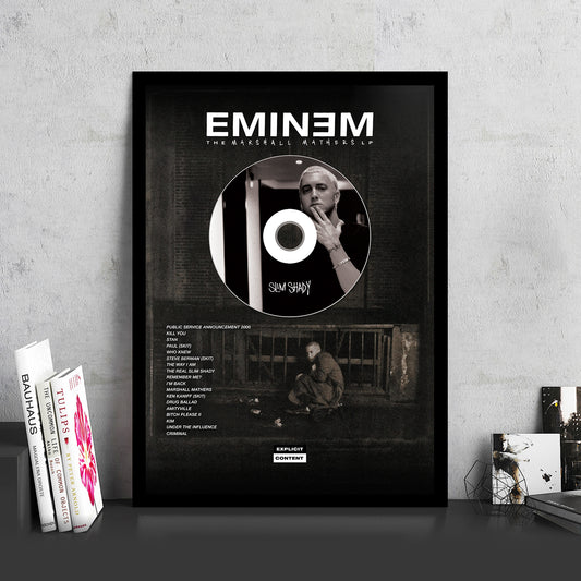 EMINEM 'THE MARSHAL MATHERS LP' FRAMED CD ALBUM PLAQUE