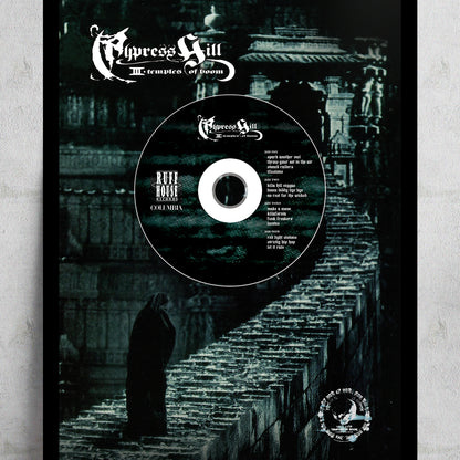 CYPRESS HILL 'TEMPLES OF BOOM' FRAMED CD ALBUM PLAQUE