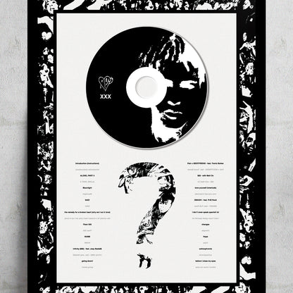 XXXTENTACION '?' FRAMED CD ALBUM PLAQUE