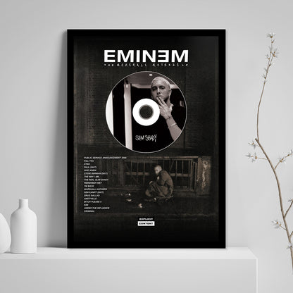 EMINEM 'THE MARSHAL MATHERS LP' FRAMED CD ALBUM PLAQUE