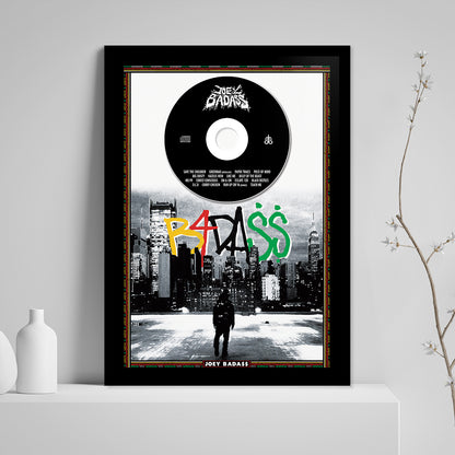 JOEY BADA$$ 'B4.DA.$$' FRAMED CD ALBUM PLAQUE