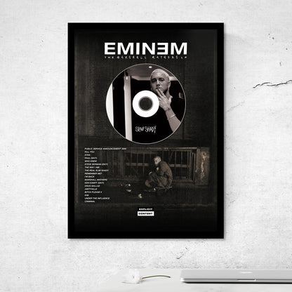 EMINEM 'THE MARSHAL MATHERS LP' FRAMED CD ALBUM PLAQUE